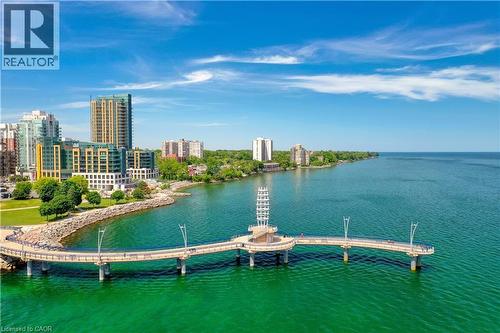 2190 Lakeshore Road Unit# 801, Burlington, ON - Outdoor With Body Of Water With View