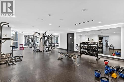 1940 Ironstone Drive Unit# 1006, Burlington, ON - Indoor Photo Showing Gym Room