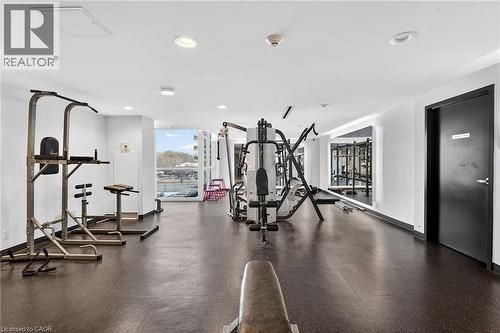 1940 Ironstone Drive Unit# 1006, Burlington, ON - Indoor Photo Showing Gym Room