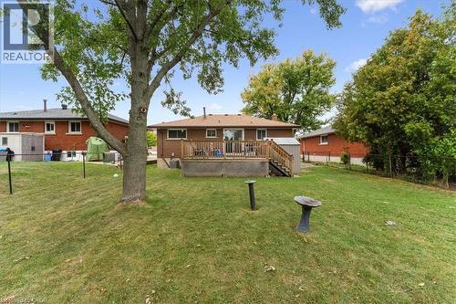 507 Upper Paradise Road, Hamilton, ON - Outdoor With Deck Patio Veranda With Backyard With Exterior