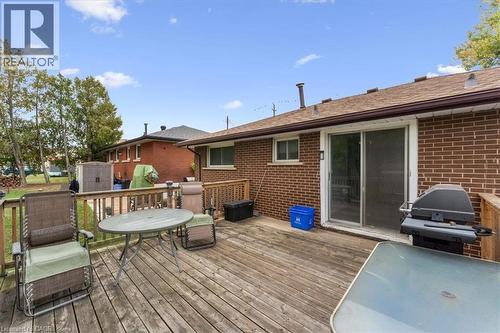 507 Upper Paradise Road, Hamilton, ON - Outdoor With Deck Patio Veranda With Exterior
