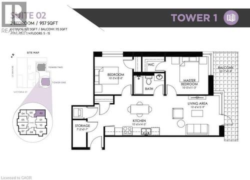 100 GARMENT Street Unit# 902  Kitchener, ON N2G 0C3