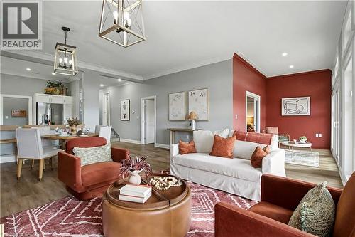 33 Sister Kern Terrace, Hamilton, ON - Indoor Photo Showing Living Room