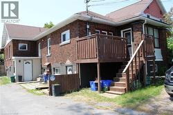 View of entrances to units 1, 2, 4 & 5 - 