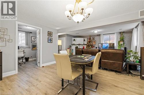 107 Horning Drive, Hamilton, ON - Indoor Photo Showing Dining Room