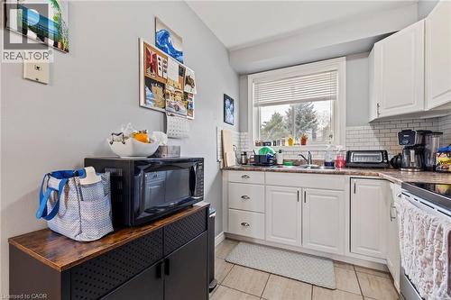 107 Horning Drive, Hamilton, ON - Indoor Photo Showing Kitchen With Double Sink