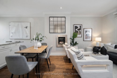 215 Yarmouth Road, Toronto, ON - Indoor Photo Showing Other Room With Fireplace