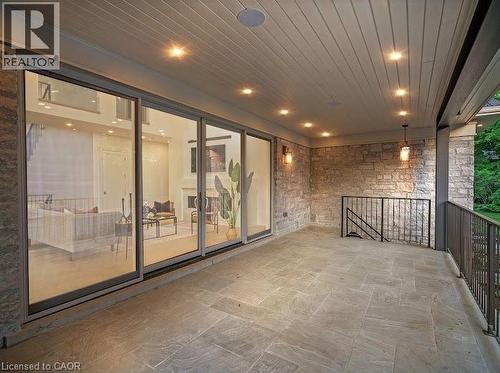 View of patio / terrace - 1322 Minaki Road, Mississauga, ON -  Photo Showing Other Room