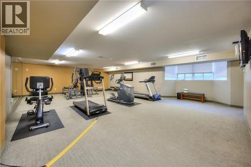 Workout room - 35 Green Valley Drive Unit# 103, Kitchener, ON - Indoor Photo Showing Gym Room