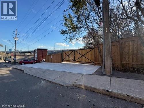 View of gate - 43 Glen Road, Hamilton, ON 