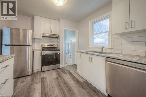 184 Patricia Avenue, Kitchener, ON - Indoor Photo Showing Kitchen With Double Sink