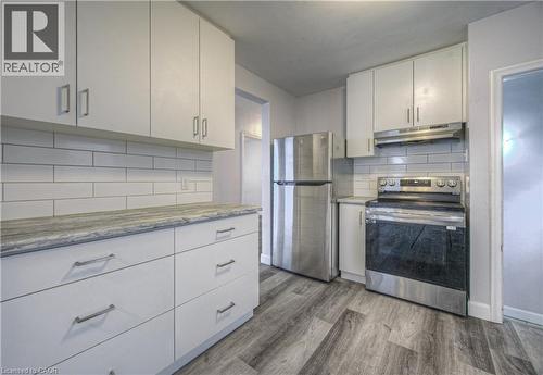 184 Patricia Avenue, Kitchener, ON - Indoor Photo Showing Kitchen With Upgraded Kitchen