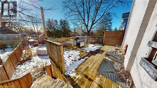 22 Emilie Street, Brantford, ON - Outdoor With Deck Patio Veranda