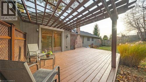 74 Gordon Street, Cambridge, ON - Outdoor With Deck Patio Veranda With Exterior