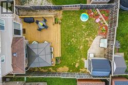 Aerial view of a pool area - 