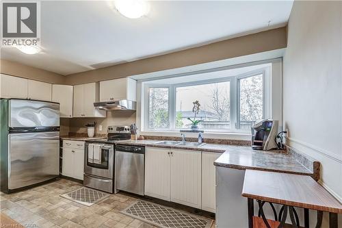 2420 Maryvale Court, Burlington, ON - Indoor Photo Showing Kitchen With Double Sink