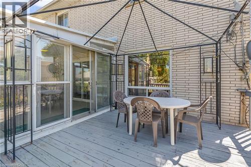 203 Margaret Avenue, Hamilton, ON - Outdoor With Deck Patio Veranda With Exterior