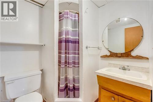 Basement 3pc - 203 Margaret Avenue, Hamilton, ON - Indoor Photo Showing Bathroom