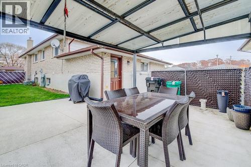 131 Thunderbird Drive, Cambridge, ON - Outdoor With Deck Patio Veranda