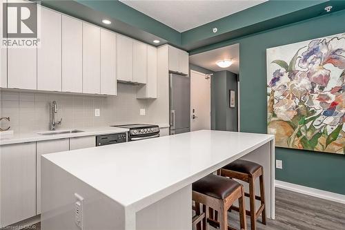 457 Plains Road E Unit# 302, Burlington, ON - Indoor Photo Showing Kitchen With Upgraded Kitchen