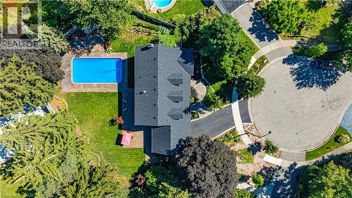 1577 Old Spar Court, Mississauga, ON - Outdoor With In Ground Pool With View