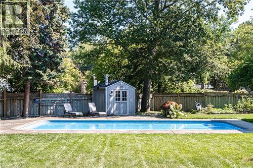 1577 Old Spar Court, Mississauga, ON - Outdoor With In Ground Pool With Backyard