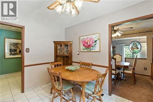 39 Megna Court, Hamilton, ON - Indoor Photo Showing Dining Room