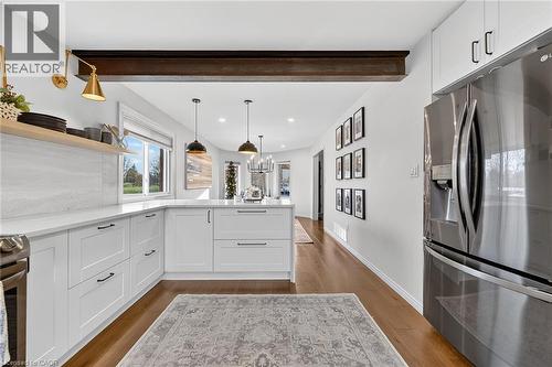 3 Jacqueline Boulevard, Hamilton, ON - Indoor Photo Showing Kitchen With Upgraded Kitchen