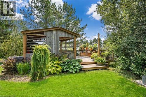 Deck and gazebo - 444 Webber Road, Pelham, ON - Outdoor