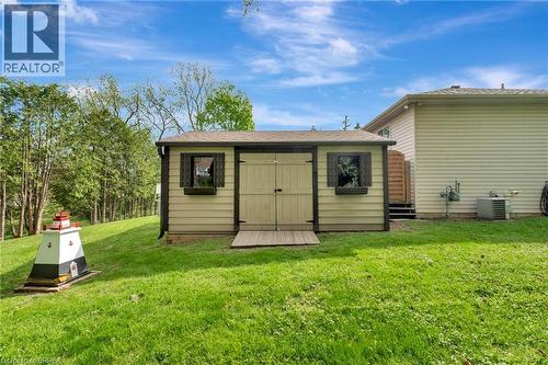 View of shed - 1565 Old Brock Street, Vittoria, ON - Outdoor