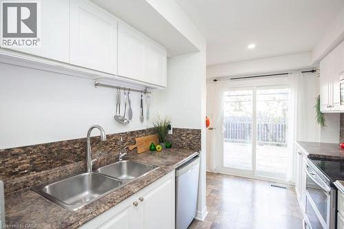 2350 Grand Ravine Drive Unit# 12, Oakville, ON - Indoor Photo Showing Kitchen With Double Sink