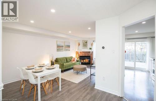 2350 Grand Ravine Drive Unit# 12, Oakville, ON - Indoor With Fireplace