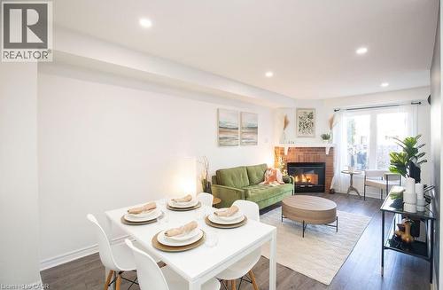 2350 Grand Ravine Drive Unit# 12, Oakville, ON - Indoor With Fireplace