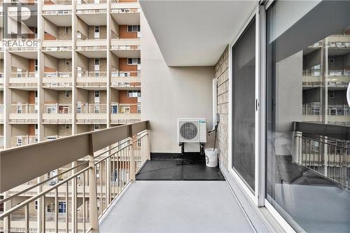 View of balcony - 350 Quigley Road Unit# 512, Hamilton, ON - Outdoor With Balcony