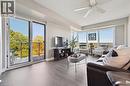 Panoramic views - 237 King Street W Unit# 703, Cambridge, ON  - Indoor Photo Showing Living Room 