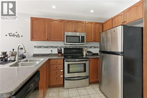 2 Racalmuto Street, Hamilton, ON - Indoor Photo Showing Kitchen With Double Sink