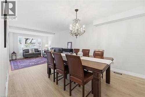 5255 Lakeshore Road Unit# 38, Burlington, ON - Indoor Photo Showing Dining Room