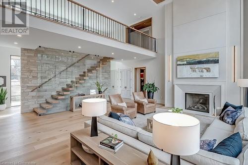 3093 Princess Boulevard, Burlington, ON - Indoor With Fireplace