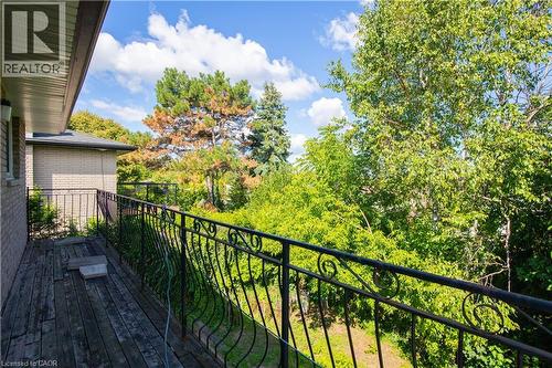 Off primary bedroom - 185 Lavina Crescent, Hamilton, ON - Outdoor