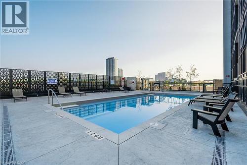 108 Garment Street Unit# 416, Kitchener, ON - Outdoor With In Ground Pool