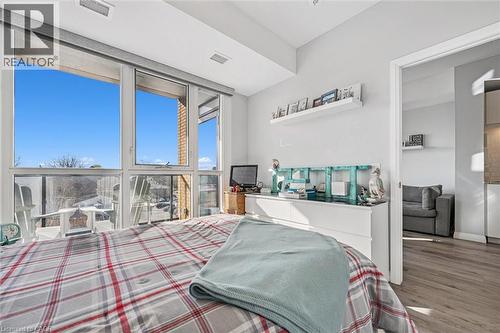 108 Garment Street Unit# 416, Kitchener, ON - Indoor Photo Showing Bedroom