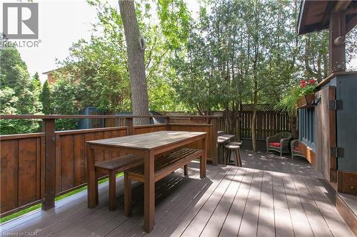 2154 Caroline Street, Burlington, ON - Outdoor With Deck Patio Veranda With Exterior