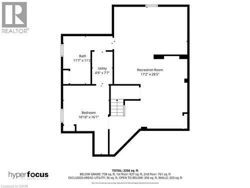 View of property floor plan - 136 Braemar Avenue, Caledonia, ON - Other