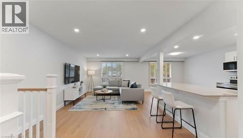 Virtually Staged - 11 Marcella Crescent, Hamilton, ON - Indoor Photo Showing Living Room