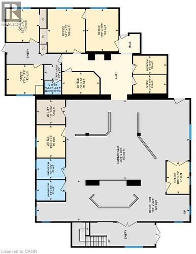View of floor plan / room layout - 1615 Highland Road W, Kitchener, ON 