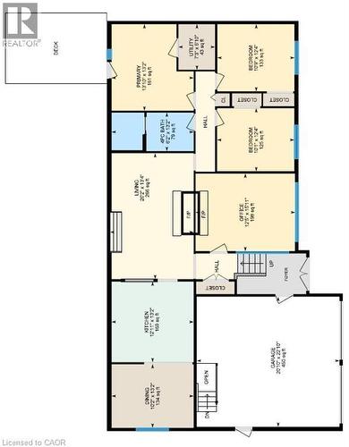 View of room layout - 1615 Highland Road W, Kitchener, ON 