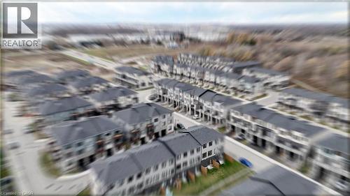 Bird's eye view of apartment complex - 155 Equestrian Way Unit# 114, Cambridge, ON -  With View