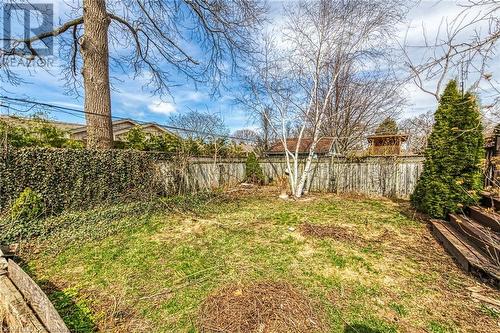 View of yard with a fenced backyard - 9 Gavin Drive, St. Catharines, ON - Outdoor