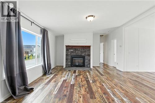 45 Riverbend Crescent, Nanticoke, ON - Indoor Photo Showing Living Room With Fireplace