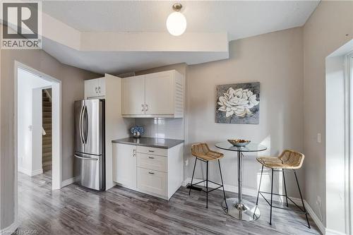 Walkout to backyard - 4199 Longmoor Drive Unit# 6, Burlington, ON - Indoor Photo Showing Kitchen